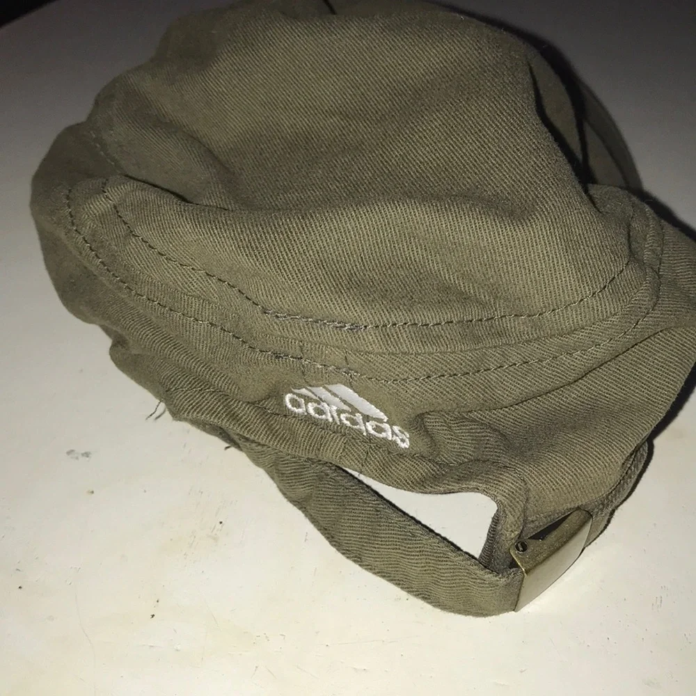 adidas Carolina Hurricanes NHL Womens Military Cap Hat Olive Green One Size